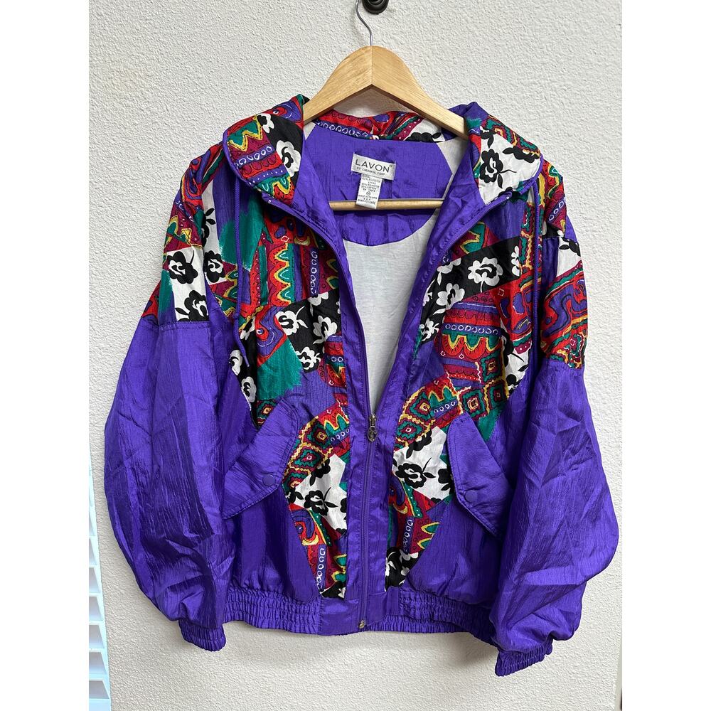 Vintage 80's-90's Lavon Abstract Jacket Size M
